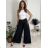 Women's short sleeve summer casual dress (S/M/L ONE SIZE) ITALIAN FASHION IMWGB25022