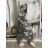 Cardigan hooded ladies mask (one size) ITALIAN Fashion MIE007 IM518003 44/46/48 green khaki
