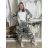 Cardigan hooded ladies mask (one size) ITALIAN Fashion MIE007 IM518003 44/46/48 green khaki