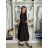 Women's Long Summer Sleeveless Dress (S/M ONE SIZE) ITALIAN FASHION IMPDY22LS16208