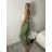 Women's Summer Long Pants (M/L ONE SIZE) ITALIAN FASHION IMD24054 M / L light beige
