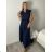 Women's Long Summer Sleeveless Dress (S/M ONE SIZE) ITALIAN FASHION IMPDY22LS16208
