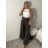 Elegant trousers with belt for women (S/M/L ONE SIZE) ITALIAN FASHION IM425057