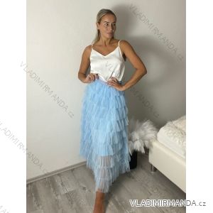 Women's long skirt at the waist for flip flops (UNI S-L) ITALIAN FASHION IM420027