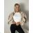 Women's Long Sleeve Jacket (S/M ONE SIZE) ITALIAN FASHION IMWB232761 S / M / L / XL black