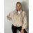 Women's Long Sleeve Jacket (S/M ONE SIZE) ITALIAN FASHION IMWB232761 S / M / L / XL black
