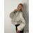 Women's Long Sleeve Jacket (S/M ONE SIZE) ITALIAN FASHION IMWB232761 S / M / L / XL black