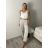 Women's Long Pants (S/M ONE SIZE) ITALIAN FASHION IMPSH2321120 S / M / L beige