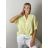 Women's Long Chiffon Short Sleeve Dress (S/M ONE SIZE) ITALIAN FASHION IMWGS231048  white
