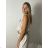 Women's Long Chiffon Short Sleeve Dress (S/M ONE SIZE) ITALIAN FASHION IMWGS231048 S / M / L beige