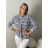 Sweatshirt short sleeve (uni) ITALIAN Fashion IM518226 M / L white