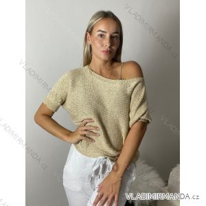Women's Slim Oversize Long Sleeve Sweater (S/M ONE SIZE) ITALIAN FASHION IMWGM23439