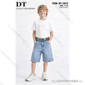 Summer jeans shorts for boys  (6-16 let) SAD26DT-1812