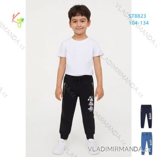 Warm sweatpants for children and teenagers (104-134) KUGO ST8823