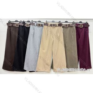 Elegant trousers with belt for women ITALIAN FASHION IM4260242