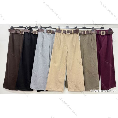 Elegant trousers with belt for women ITALIAN FASHION IM4260242