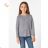 Long sleeve T-shirt for girls (134-164) KUGO WL0945