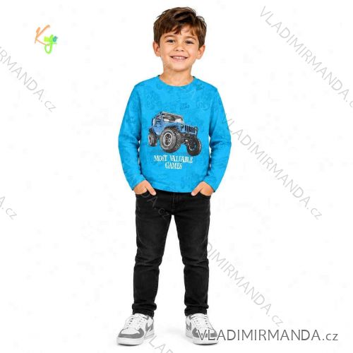 Long sleeve T-shirt for boys (116-146) KUGO XC1306