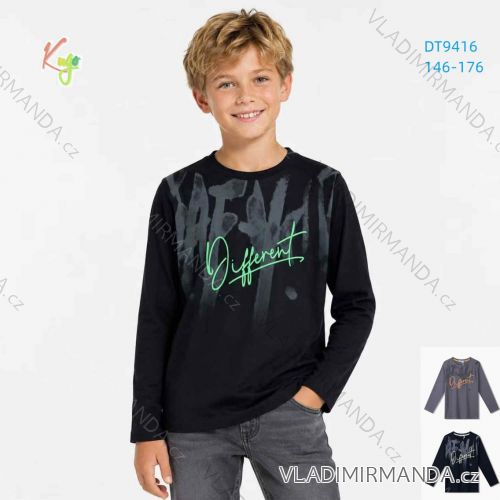 Long sleeve t-shirt for boys (146-176) KUGO DT9416