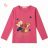 Long sleeve T-shirt for children's girls (98-128) KUGO FC1121