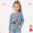 Long sleeve T-shirt for children's girls (98-128) KUGO FC1121