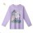 Long sleeve T-shirt for girls (134-164) KUGO MS7103