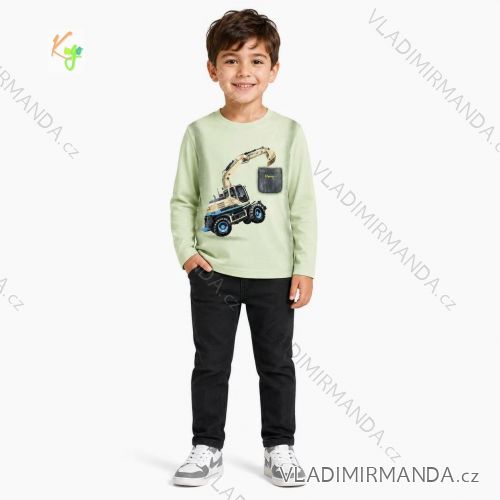Long sleeve t-shirt for children's boys (98-128) KUGO QZC8933