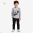 Long sleeve t-shirt for children's boys (98-128) KUGO QZC8933