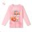 Long sleeve T-shirt for children's girls (98-128) KUGO ST3618