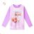 Long sleeve T-shirt for children's girls (98-128) KUGO ST3618