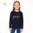 Long sleeve T-shirt for girls (134-164) KUGO ST3623