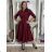 Women's Long Summer Sleeveless Dress (S/M ONE SIZE) ITALIAN FASHION IMPDY22LS16208