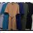 Women's long sleeve stand-up collar sweater dress, oversized (XL/2XL/3XL ONE SIZE) ITALIAN FASHION IMC260242