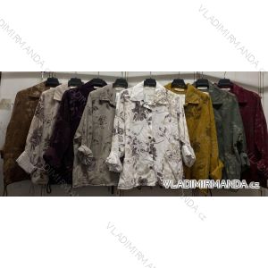 Women's long sleeve shirt, oversized (L/XL/XXL ONE SIZE) ITALIAN FASHION IMC260243