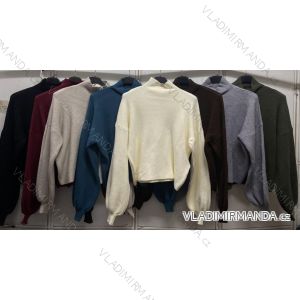 Women's long-sleeved, lightweight, zipped hooded sweatshirt, oversized (52/54/56 ONE SIZE) ITALIAN FASHION IMC25359