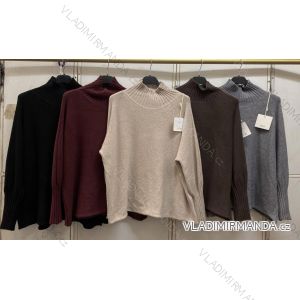 Women's long-sleeved, lightweight, zipped hooded sweatshirt, oversized (52/54/56 ONE SIZE) ITALIAN FASHION IMC25359