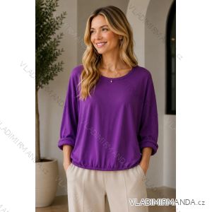 Women's long sleeve T-shirt oversized (42/44/46 ONE SIZE) ITALIAN FASHION IMC260270