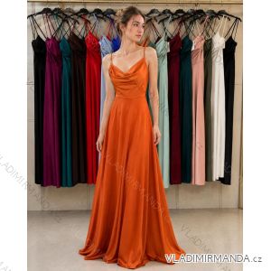 Elegant long strapless party dress (S/M/L ONE SIZE) ITALIAN FASHION IMC260272