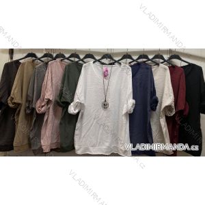 Women's long sleeve T-shirt oversized (44/46/48 ONE SIZE) ITALIAN FASHION IMC260276