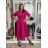 Women's Long Summer Sleeveless Dress KLEO (S/M ONE SIZE) ITALIAN FASHION IMSM2600018