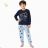 Nightgown short sleeve children's girls (98-128) KUGO MP6553
