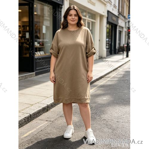 Elegant sweatpants with belt, women's oversized (42/44/46 ONE SIZE) ITALIAN FASHION IM4260310
