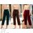 Women's 3/4 leisure trousers, oversized (42/44/46 ONE SIZE) ITALIAN FASHION IM426274