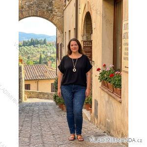 Elegant trousers with belt for women (S/M/L ONE SIZE) ITALIAN FASHION IM425157/DUR