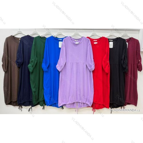 Elegant sweatpants with belt, women's oversized (42/44/46 ONE SIZE) ITALIAN FASHION IM4260310