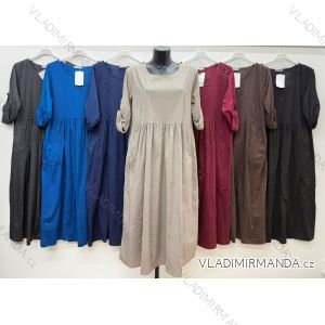 Elegant sweatpants with belt, women's oversized (42/44/46 ONE SIZE) ITALIAN FASHION IM4260310