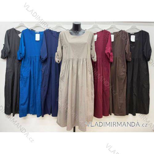 Elegant sweatpants with belt, women's oversized (42/44/46 ONE SIZE) ITALIAN FASHION IM4260310