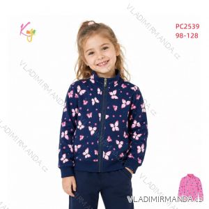 Zip-up sweatshirt for children, infants, girls and boys (80-110) KUGO FM7060
