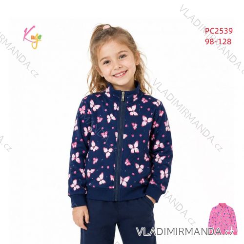 Zip-up sweatshirt for children, infants, girls and boys (80-110) KUGO FM7060