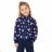 Zip-up sweatshirt for children, infants, girls and boys (80-110) KUGO FM7060